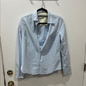 J. Crew Pale Blue Long-Sleeve Button-Down Shirt